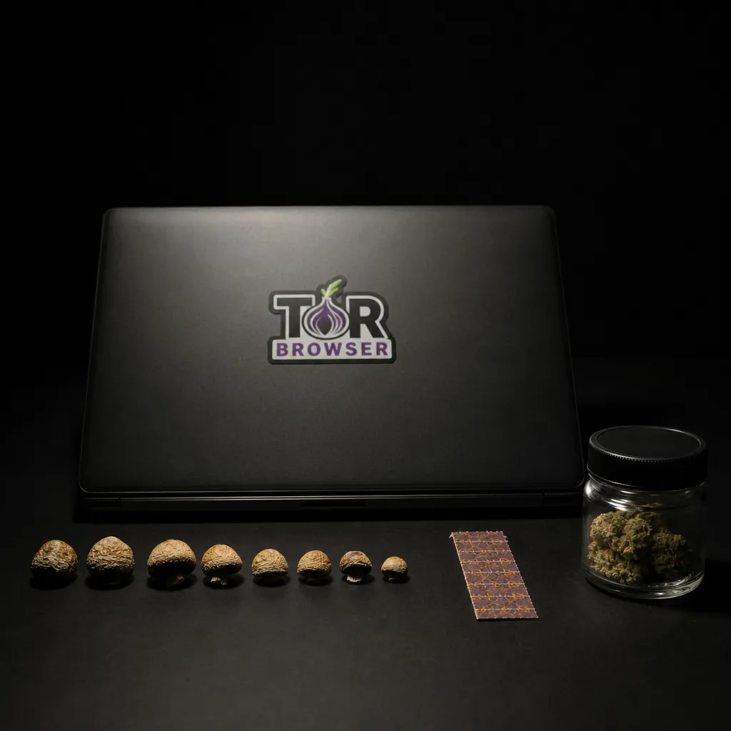 Darknet drug market interface preview