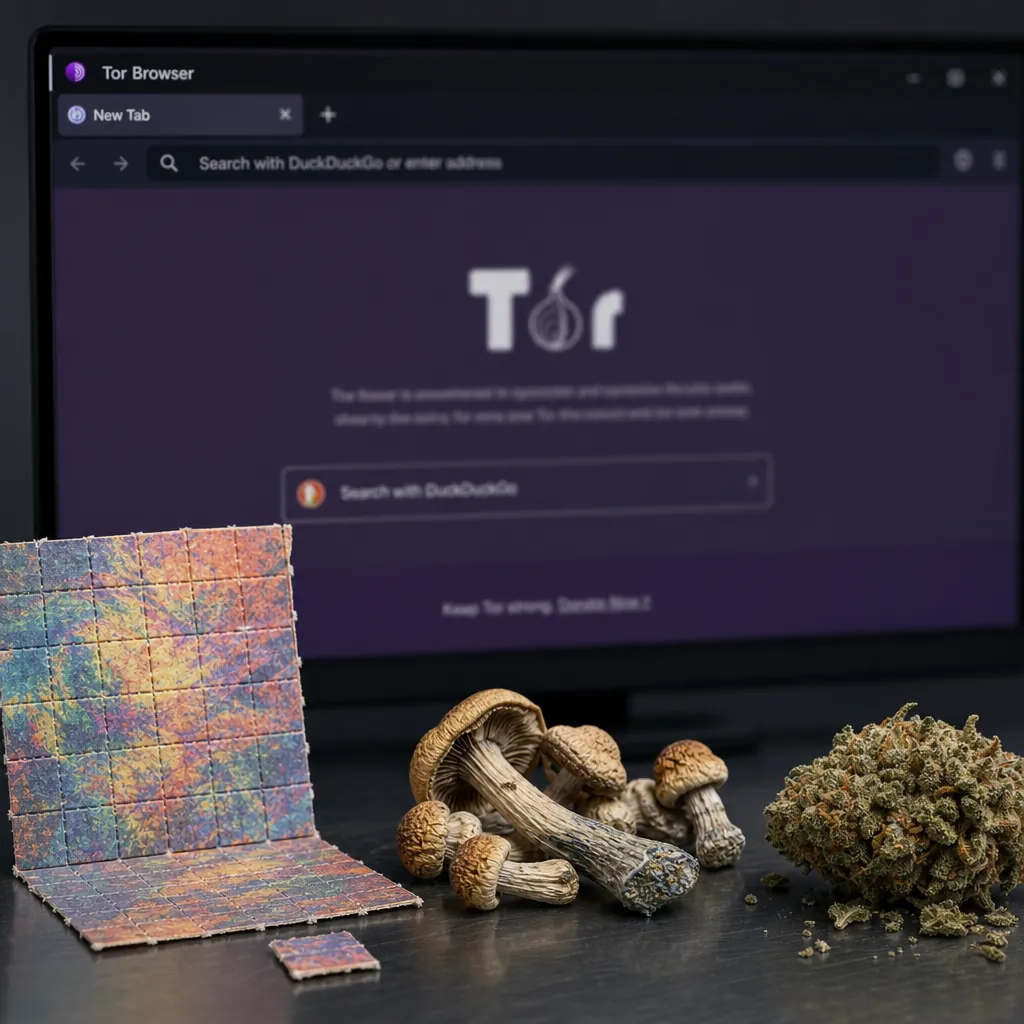 Darknet marketplace interface preview